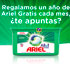 Gana 1 año gratis de productos de la marca ariel